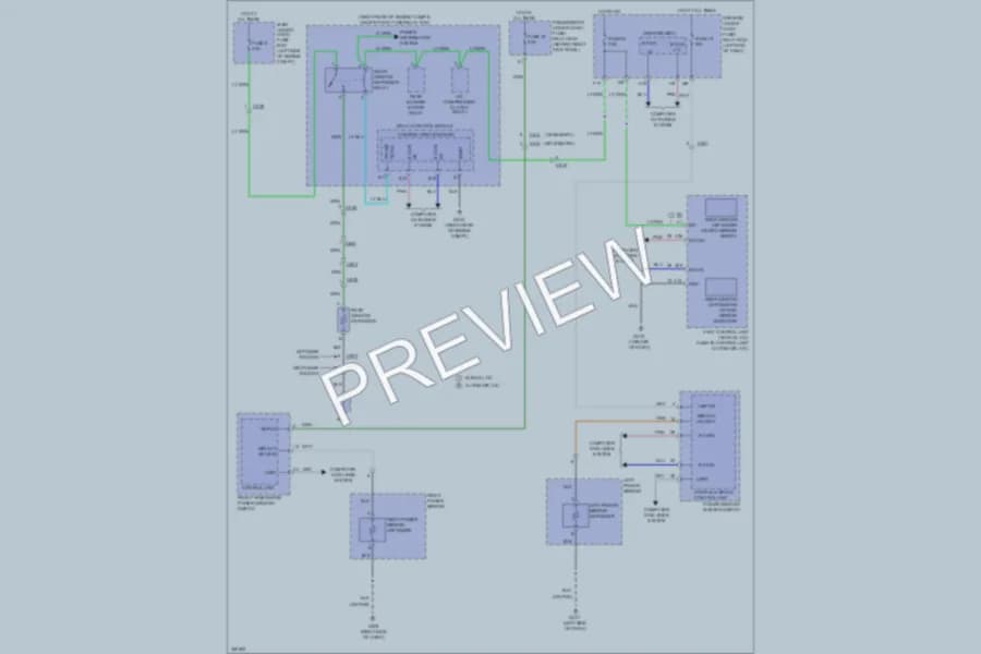 2011 Honda Odyssey Defoggers wiring diagram preview