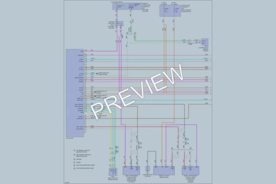 2011 Honda Odyssey Radio wiring diagram preview