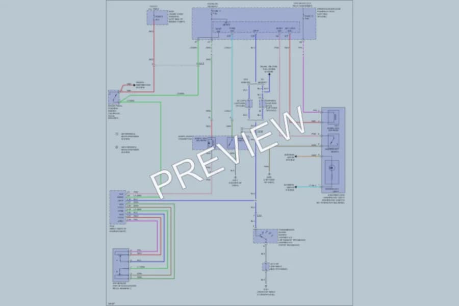 2011 Honda Odyssey Shift Interlock wiring diagram preview