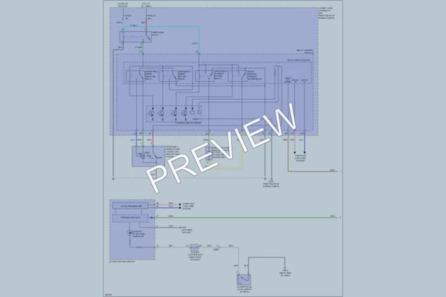 2011 Honda Odyssey Wiper Washer wiring diagram preview