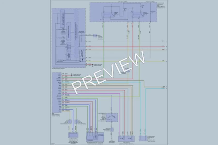 2011 Honda Pilot Cruise Control wiring diagram preview
