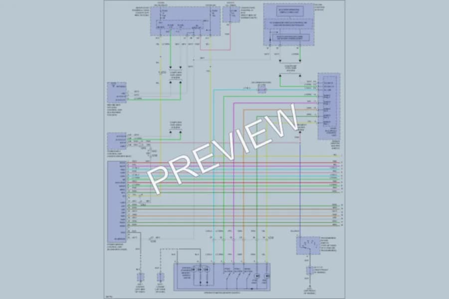 2011 Honda Pilot Memory Systems wiring diagram preview