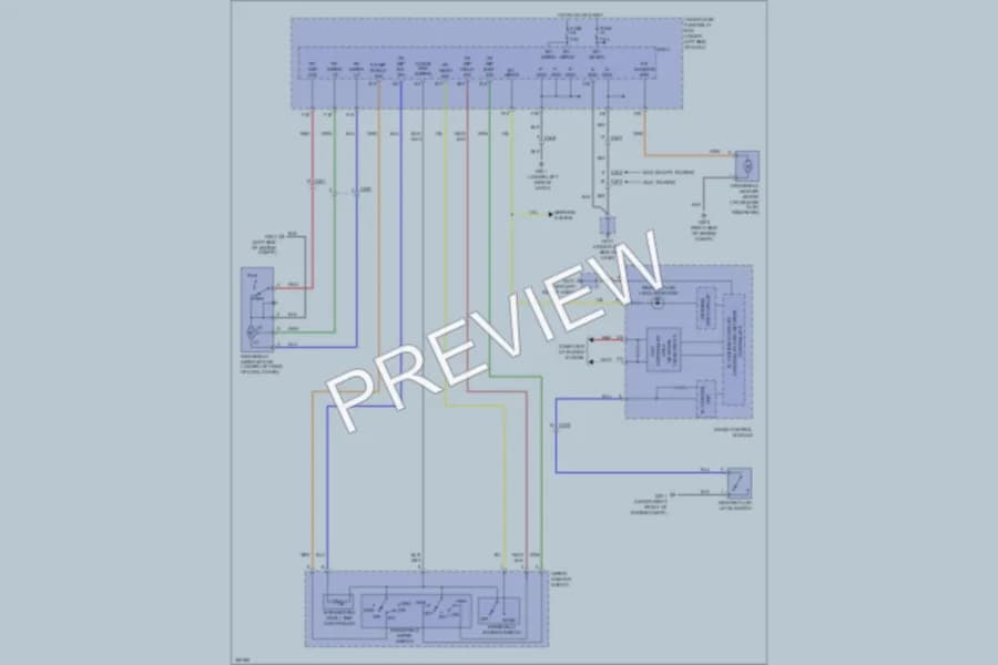 2011 Honda Pilot Wiper Washer wiring diagram preview