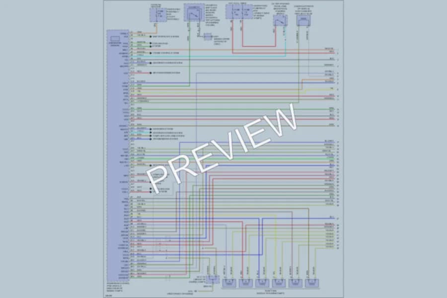 2011 Honda Ridgeline Engine Performance wiring diagram preview