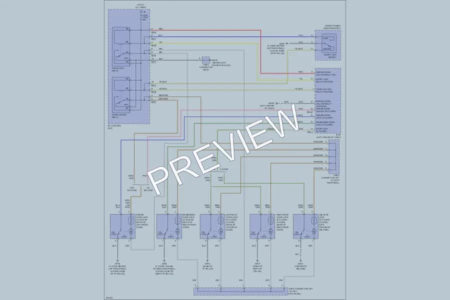 2011 Hyundai Accent Anti Theft wiring diagram preview