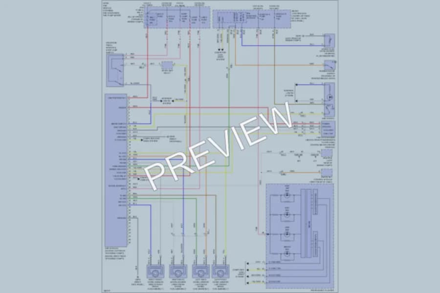 2011 Hyundai Elantra Anti Lock Brakes wiring diagram preview