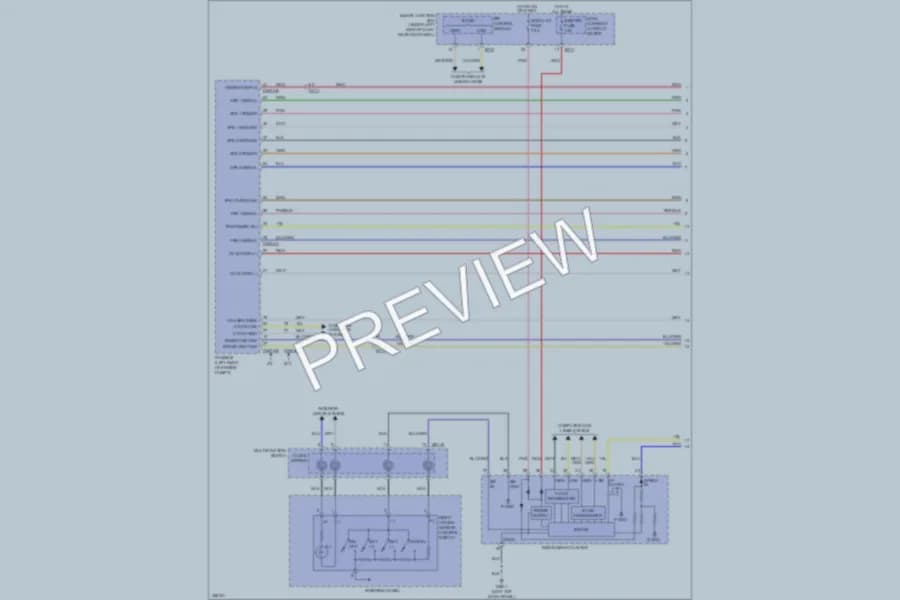 2011 Hyundai Elantra Cruise Control wiring diagram preview