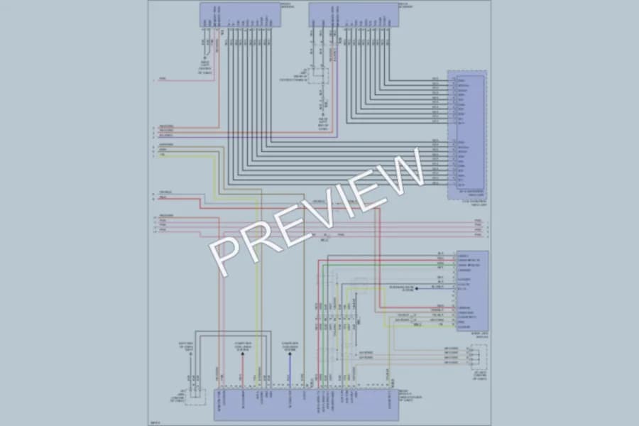 2011 Hyundai Equus Radio wiring diagram preview