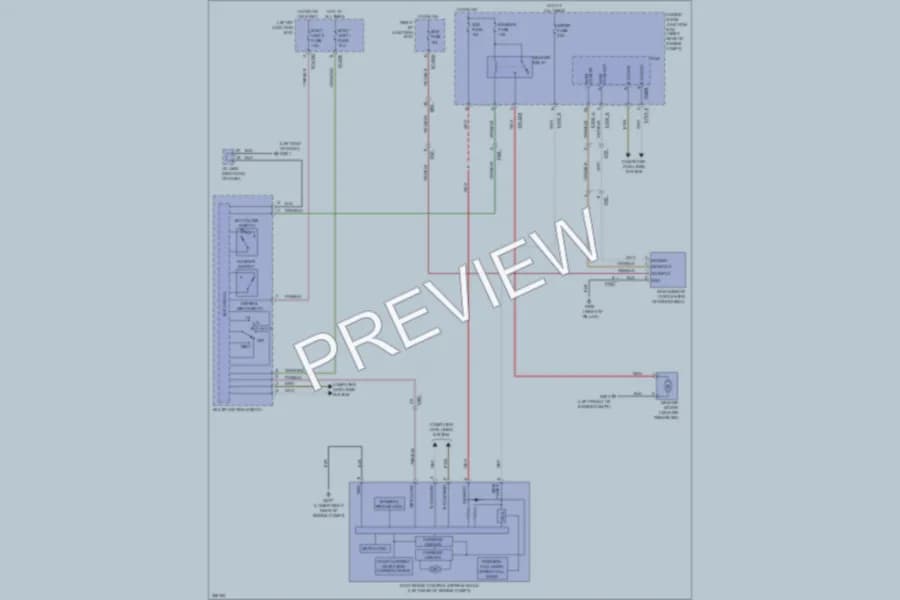 2011 Hyundai Equus Wiper Washer wiring diagram preview