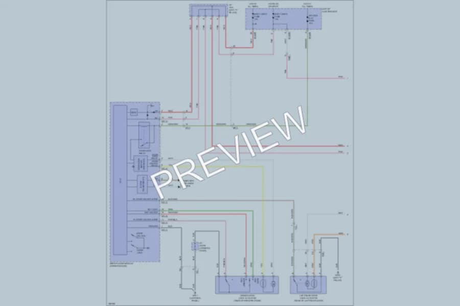 2011 Hyundai Genesis Anti Theft wiring diagram preview