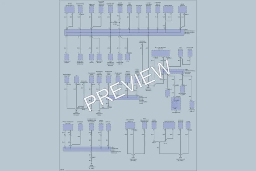 2011 Hyundai Genesis Ground Distribution wiring diagram preview