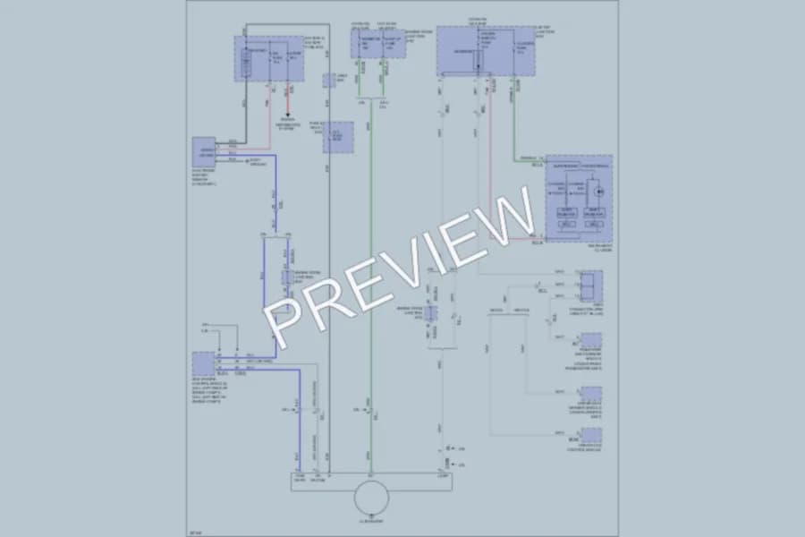2011 Hyundai Genesis Starting Charging wiring diagram preview