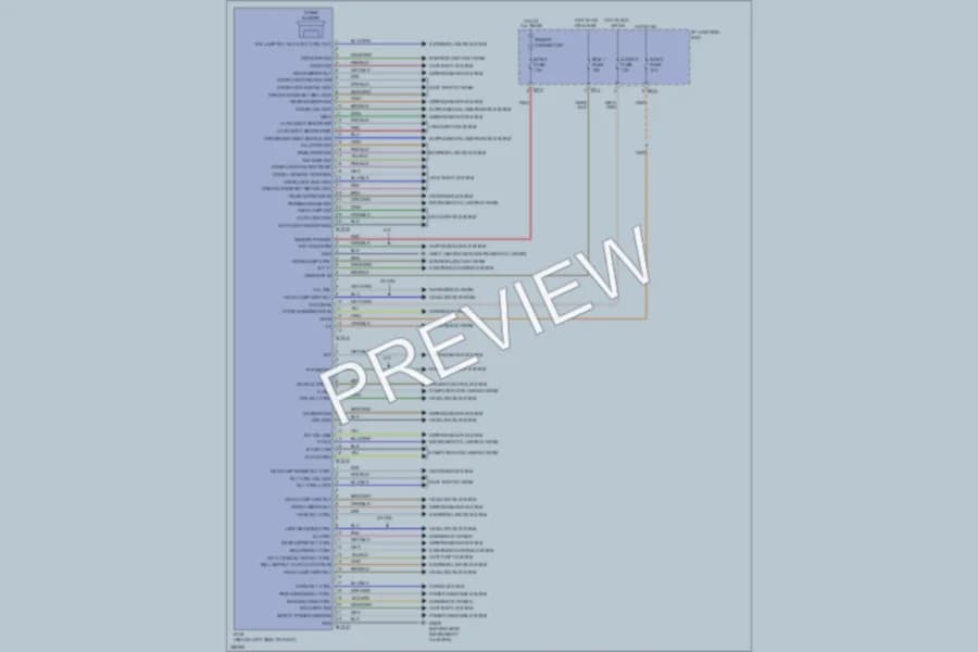 2011 Hyundai SantaFe Body Control Modules wiring diagram preview