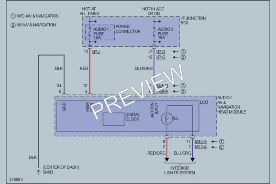 2011 Hyundai Tucson Instrument Cluster wiring diagram preview