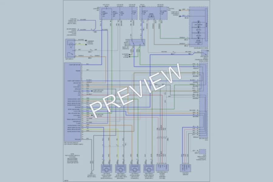 2011 Hyundai Veracruz Anti Lock Brakes wiring diagram preview