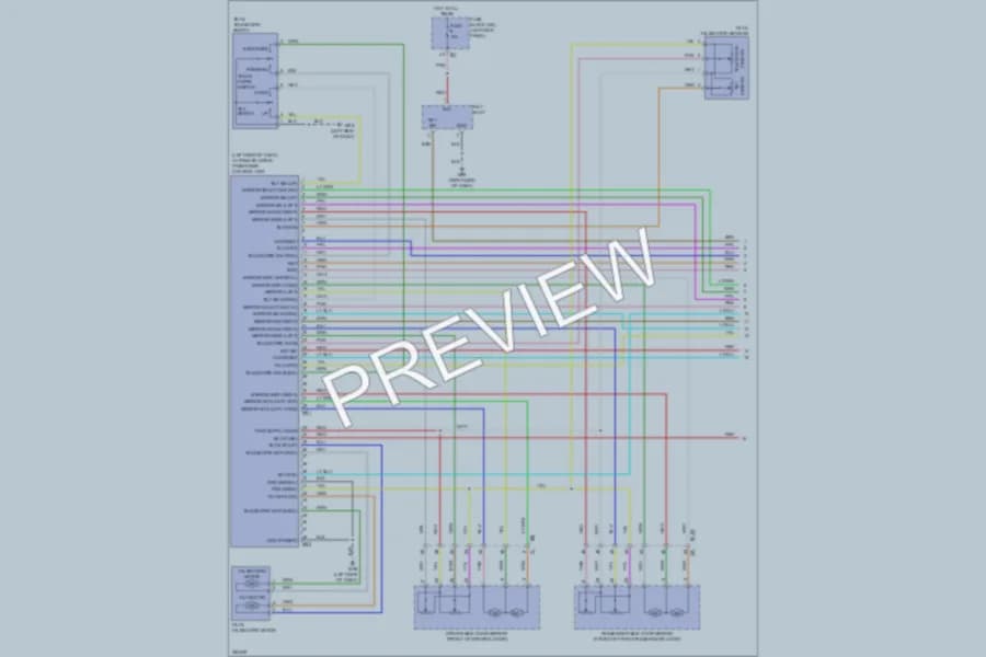 2011 Infiniti EX35 Memory Systems wiring diagram preview