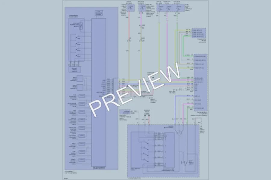 2011 Infiniti EX35 Transmission wiring diagram preview