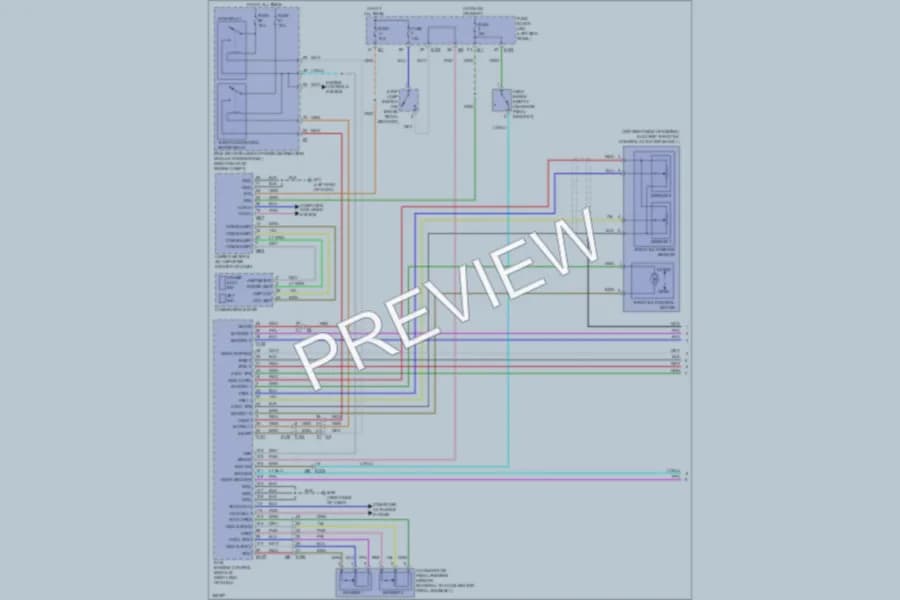2011 Infiniti FX35 Cruise Control wiring diagram preview