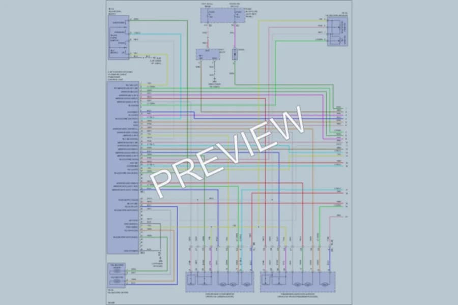 2011 Infiniti FX50 Memory Systems wiring diagram preview