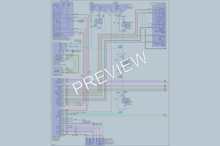 2011 Infiniti G25x Cruise Control wiring diagram preview