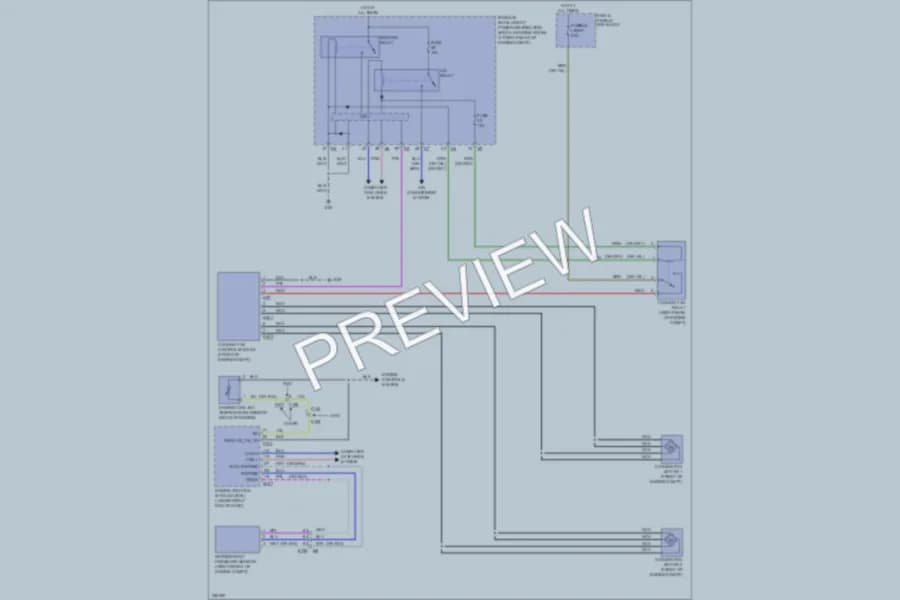 2011 Infiniti G37 Cooling Fan wiring diagram preview
