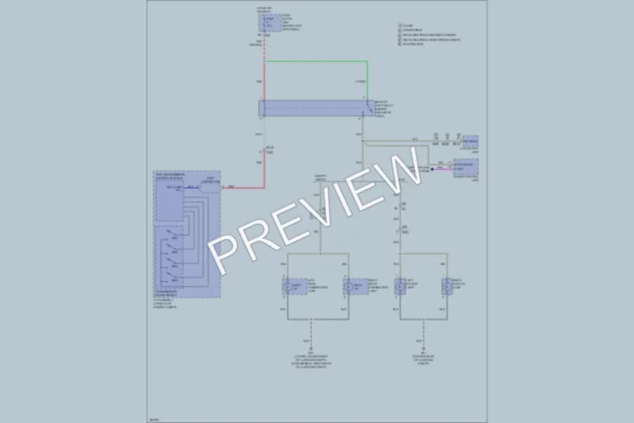 2011 Infiniti G37 Exterior Lights wiring diagram preview