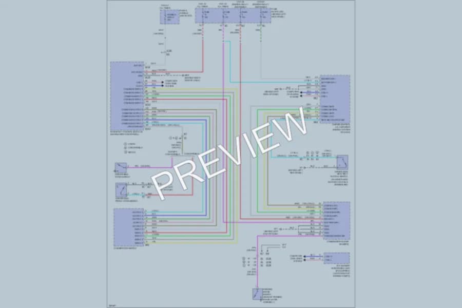 2011 Infiniti G37 Warning Systems wiring diagram preview
