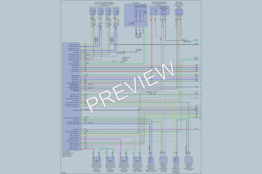 2011 Infiniti M56 Engine Performance wiring diagram preview