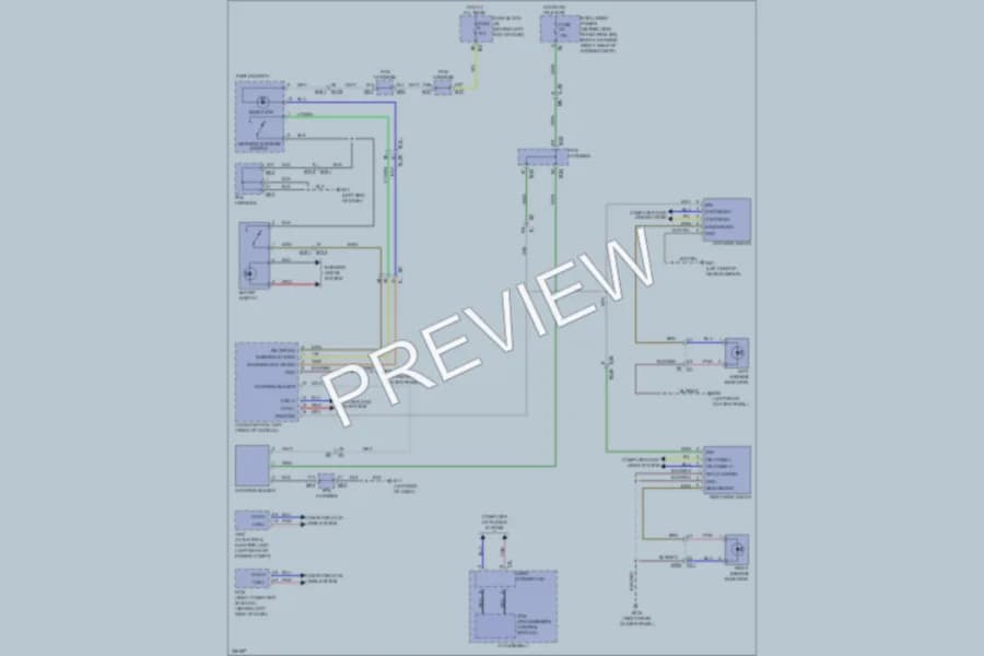 2011 Infiniti M56 Navigation wiring diagram preview