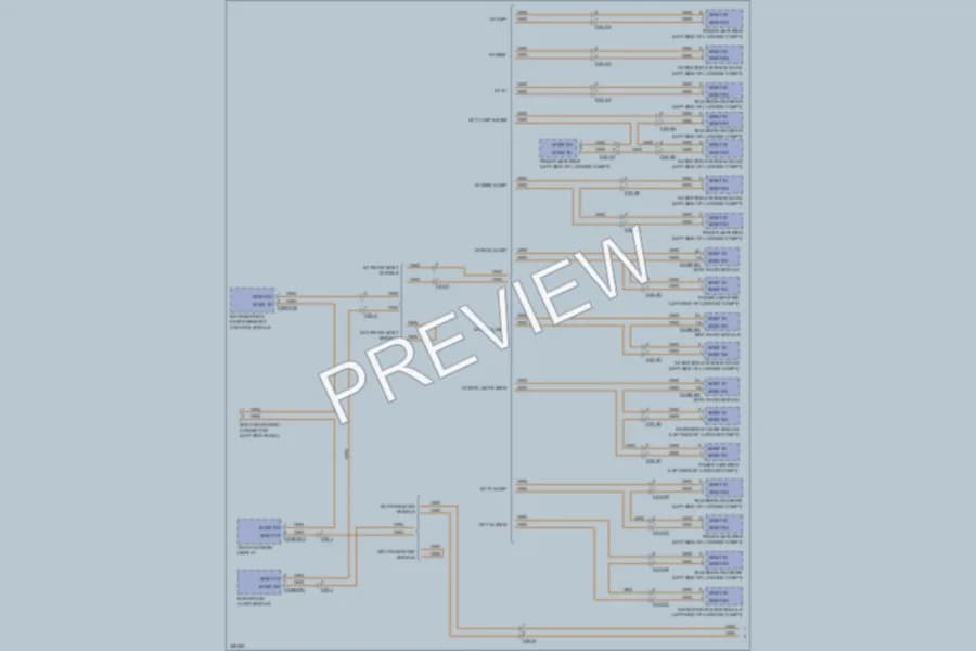 2011 Jaguar XFR Computer Data Lines wiring diagram preview