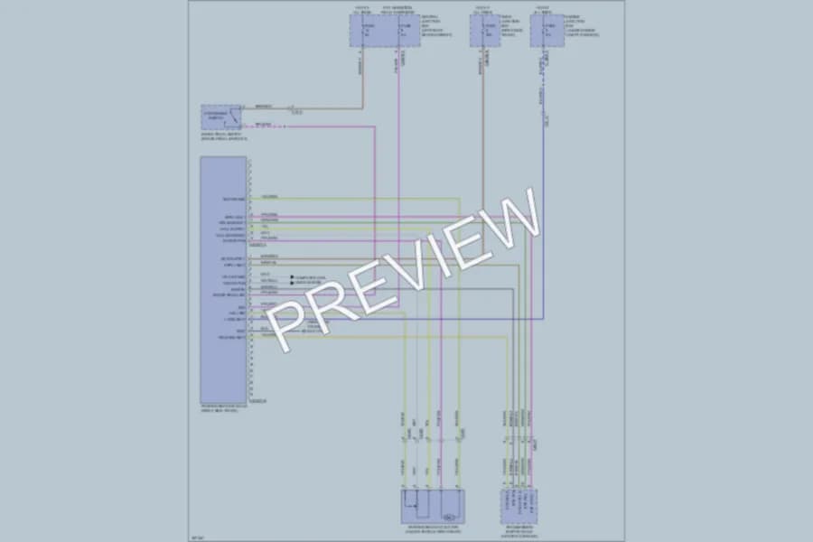 2011 Jaguar XJL Shift Interlock wiring diagram preview