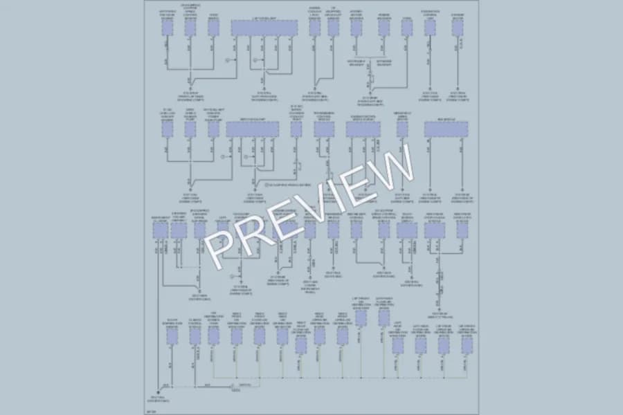 2011 Jaguar XJLSupersport Ground Distribution wiring diagram preview