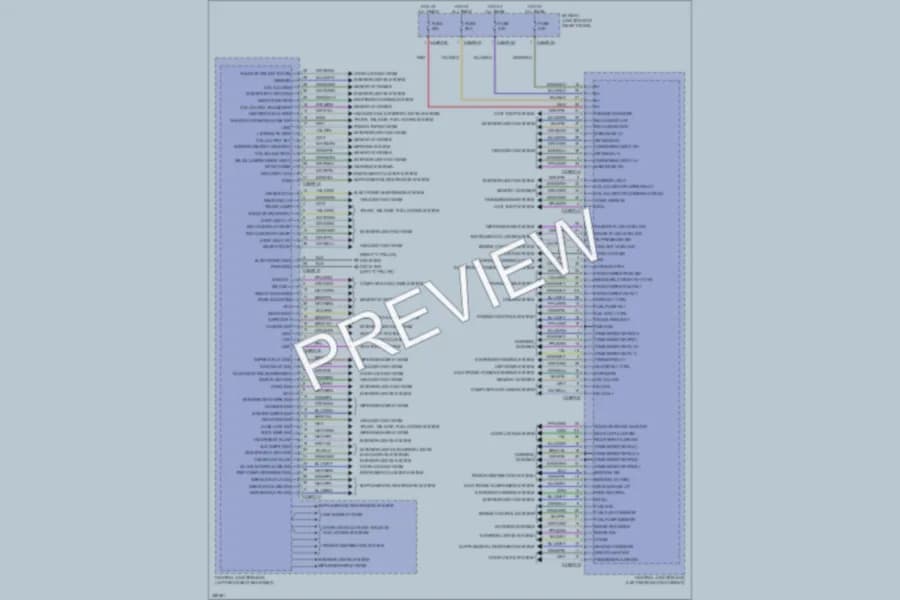 2011 Jaguar XJSupercharged Body Control Modules wiring diagram preview