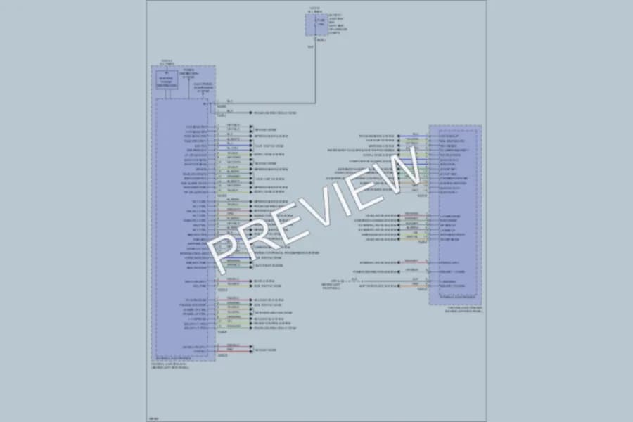 2011 Jaguar XKR Body Control Modules wiring diagram preview