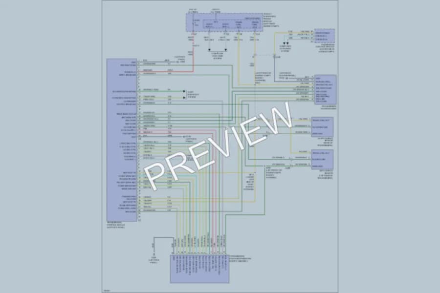 2011 Jeep Compass Transmission wiring diagram preview