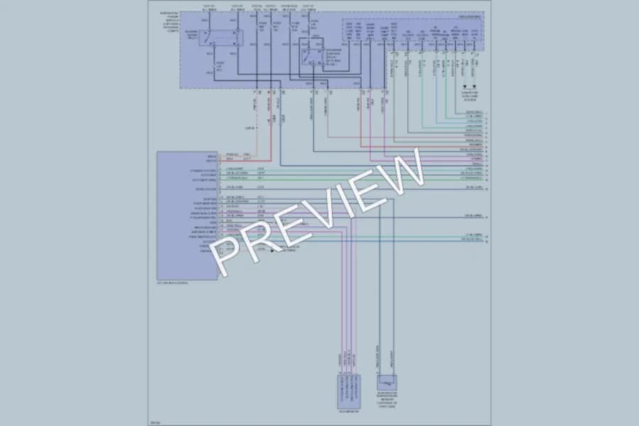 2011 Jeep GrandCherokee Air Conditioning wiring diagram preview