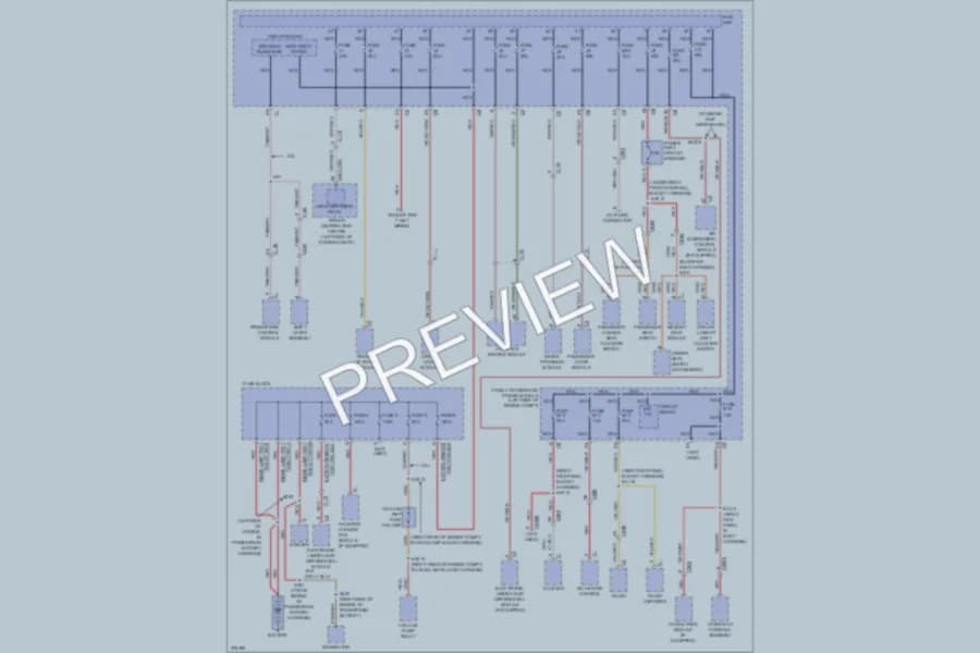 2011 Jeep GrandCherokee Power Distribution wiring diagram preview