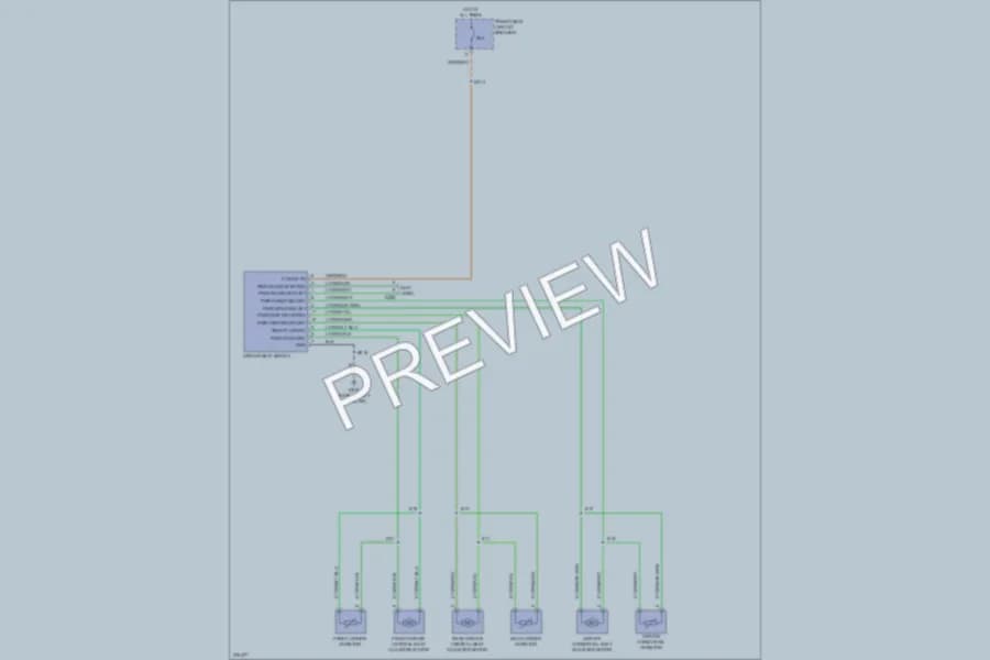 2011 Jeep GrandCherokee Power Seats wiring diagram preview