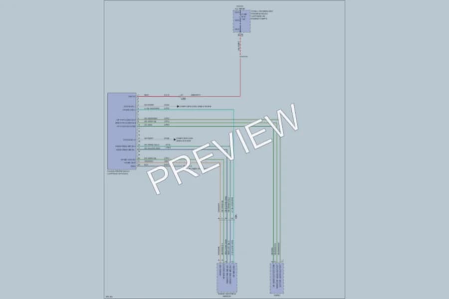 2011 Jeep GrandCherokee Radio wiring diagram preview
