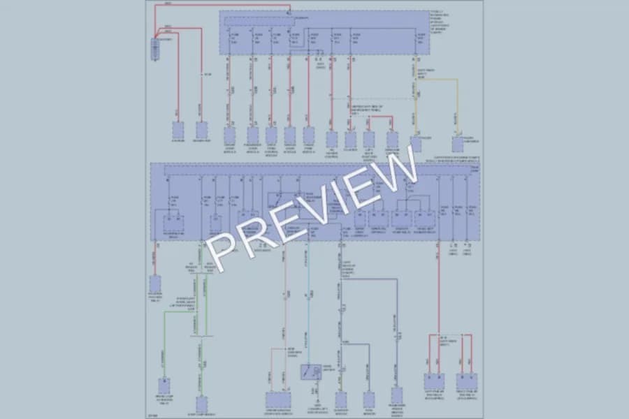 2011 Jeep Liberty Power Distribution wiring diagram preview