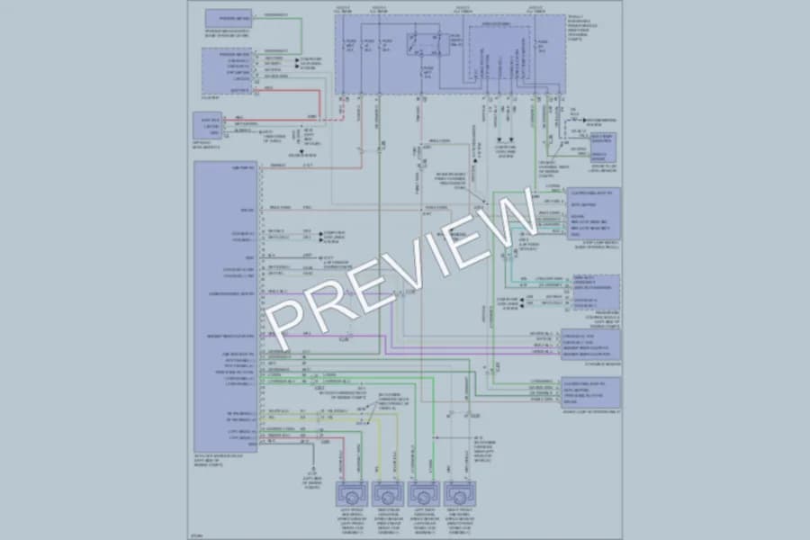2011 Jeep Wrangler Anti Lock Brakes wiring diagram preview