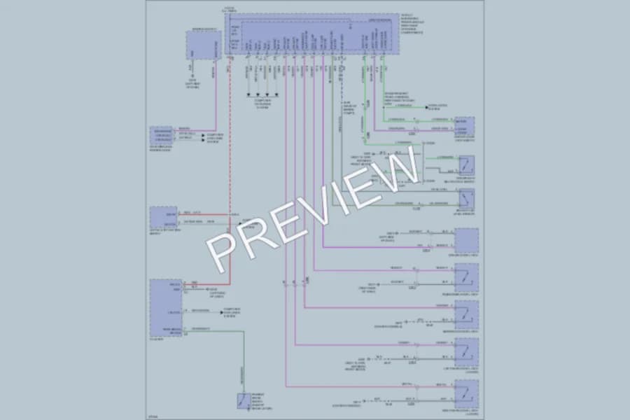 2011 Jeep Wrangler Warning Systems wiring diagram preview