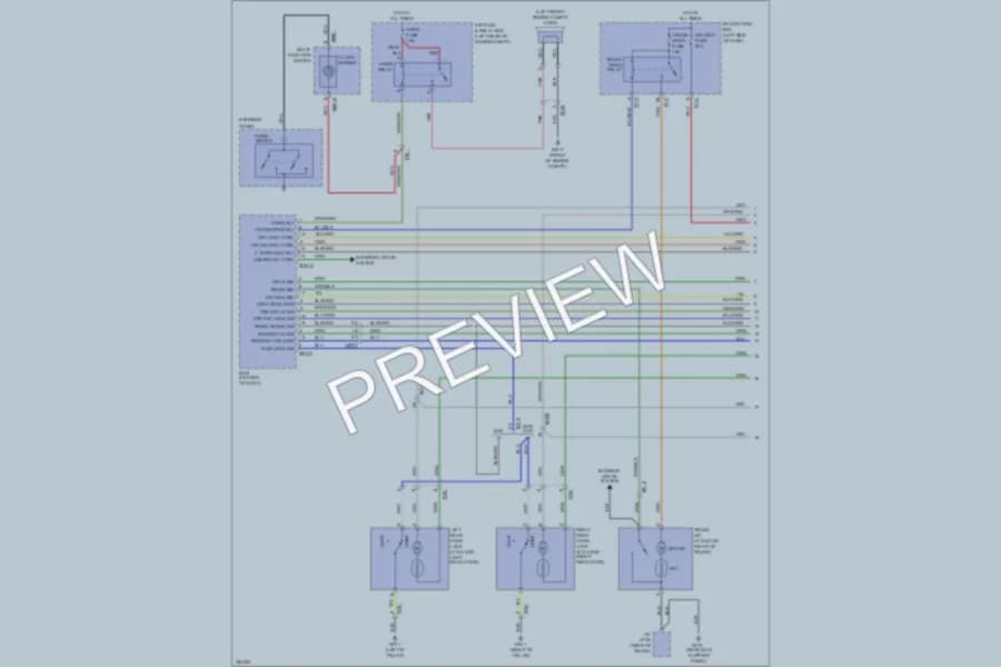 2011 Kia ForteKoup Power Door Locks wiring diagram preview