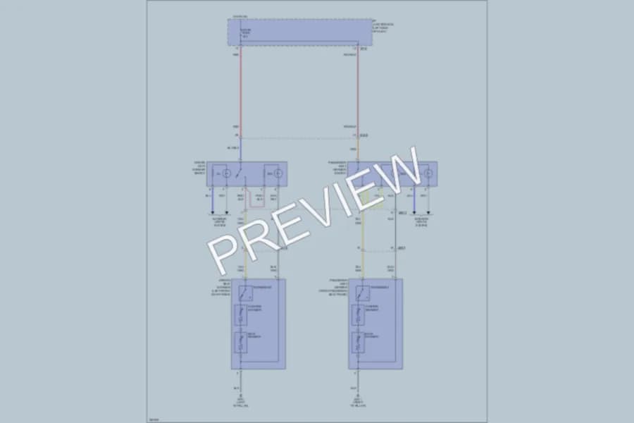 2011 Kia ForteKoup Power Seats wiring diagram preview