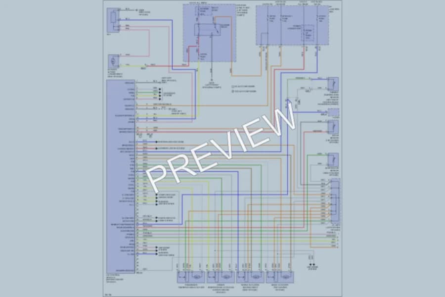 2011 Kia Optima Air Conditioning wiring diagram preview