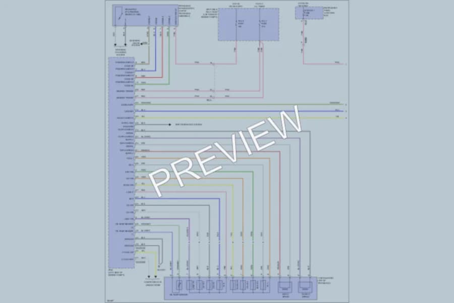 2011 Kia Optima Transmission wiring diagram preview
