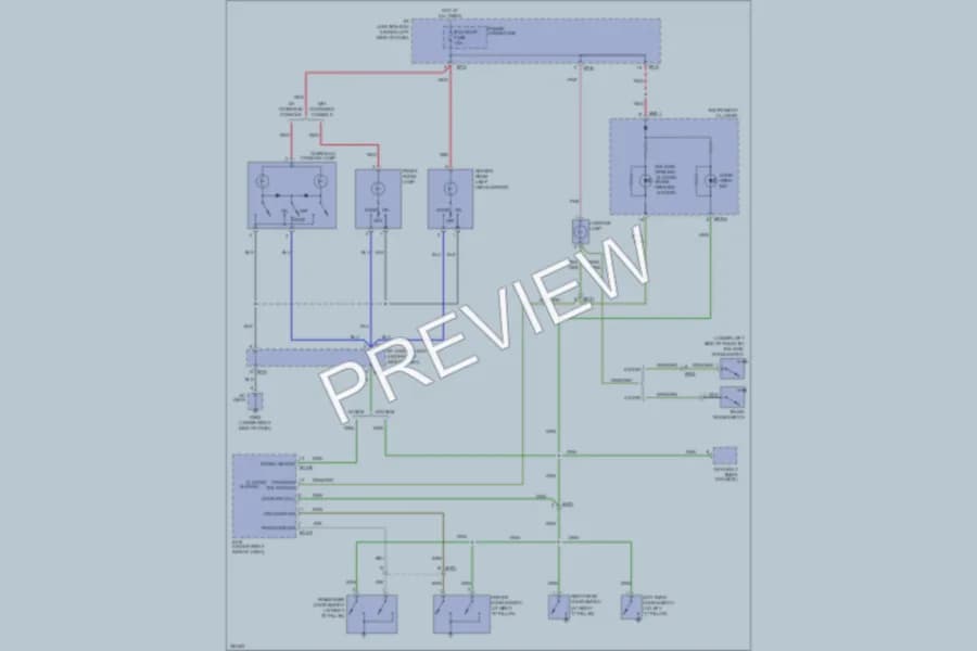 2011 Kia Rio Interior Lights wiring diagram preview