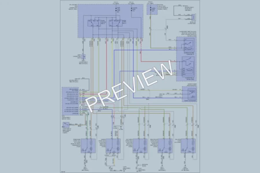 2011 Kia Rio5 Anti Theft wiring diagram preview