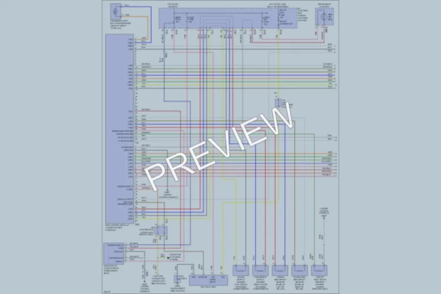 2011 Kia Rio5 Supplemental Restraints wiring diagram preview