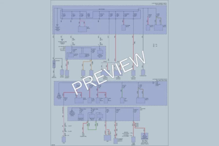 2011 Kia Soul Power Distribution wiring diagram preview